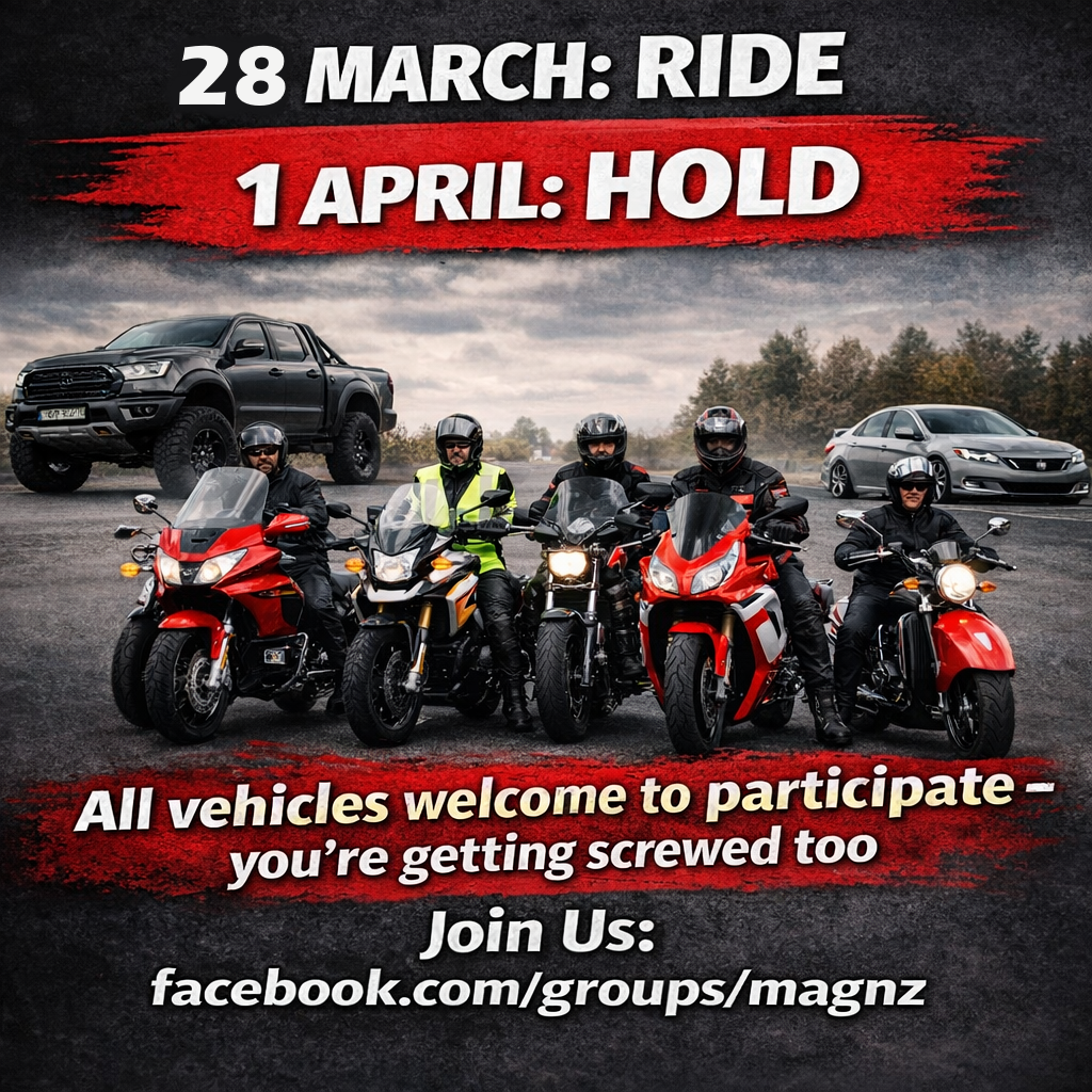 All vehicles welcome